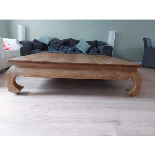 Houten salontafel afbeelding 2