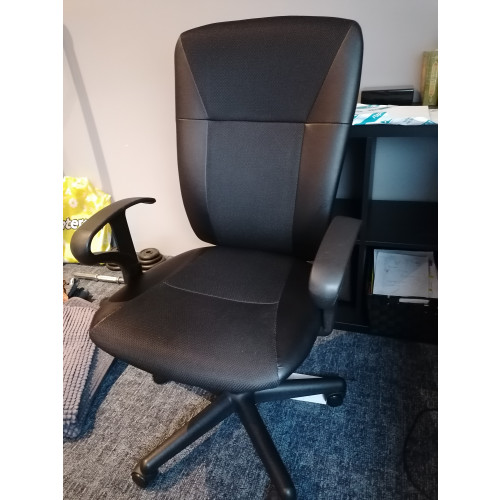 Bureaustoel (office chair) SUNDS zwart JYSK afbeelding 2