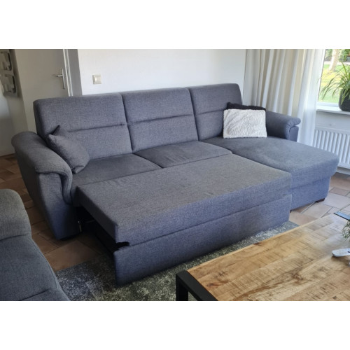 3+ 2  zits bank met lounge en bedbank afbeelding 2