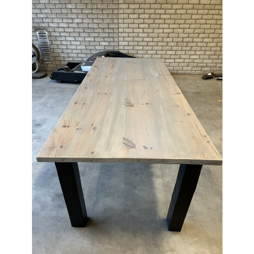 Eet tafel hout afbeelding 2