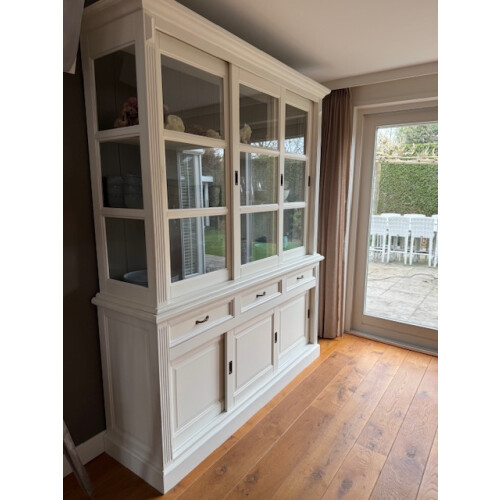 Buffetkast Riviera Maison stijl RAL 9010 afbeelding 2