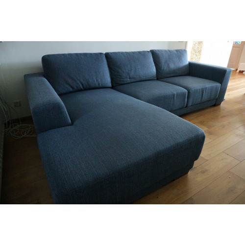 Hoekbank stof 3 zits chaise longue afbeelding 3