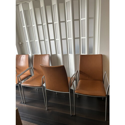 Vier eetkamerstoelen van Skovby afbeelding 3