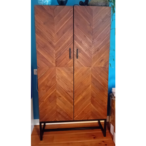 Houten kast afbeelding