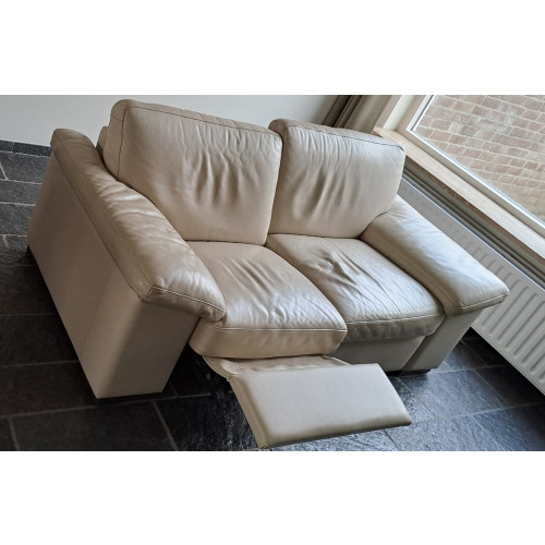 Bankstel  natuzzi 2/3 zits afbeelding 2