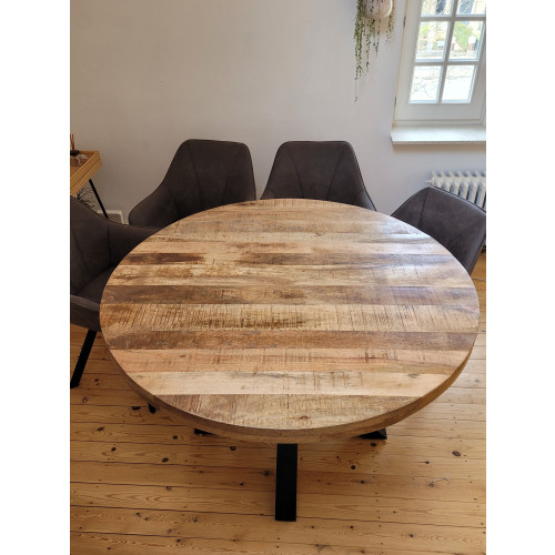 Ronde eetkamertafel afbeelding 3