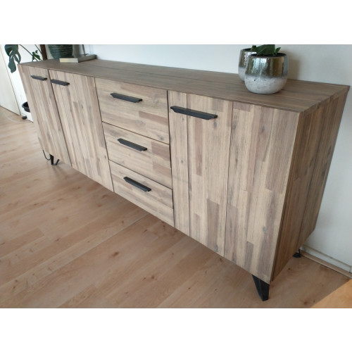 Dressoir Acacia hout afbeelding 2