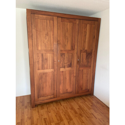 complete slaapkamer meubels bed,kast,kommode, spiegel,Auping spiralen afbeelding 2