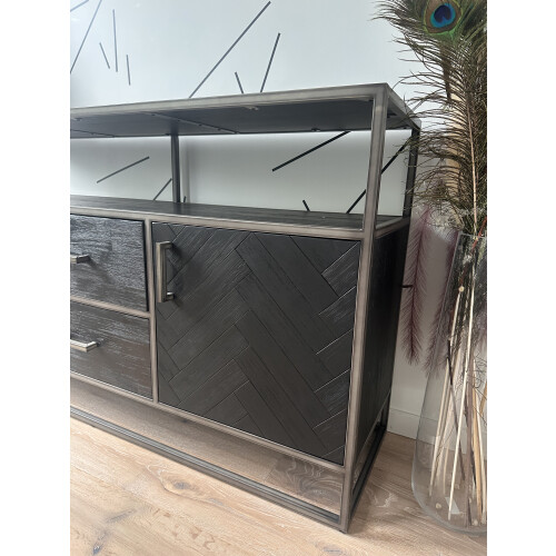 Moderne dressoir met metalen frame afbeelding 3