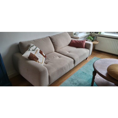 Lichte stoffen bank afbeelding