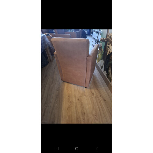 6 cognac eetkamerstoelen afbeelding 2