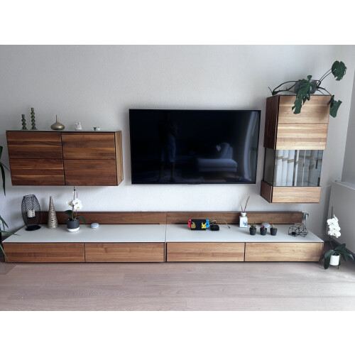 Hulsta / Hülsta ELEA II wandmeubelset – massief hout afbeelding