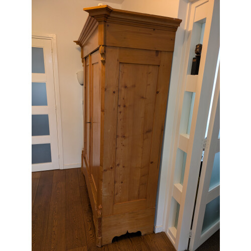 Vintage kast, grenen afbeelding 2