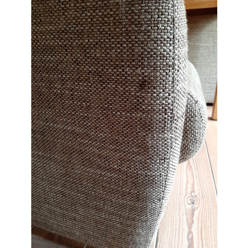 Eetkamerstoelen fauteuils tweed/bruin Groningen afbeelding 3