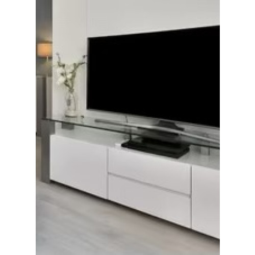 Moderne hoogglans tv meubel te koop afbeelding