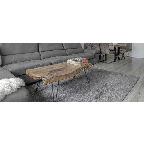 Salon tafel van hoge kwaliteit walnoot hout  afbeelding