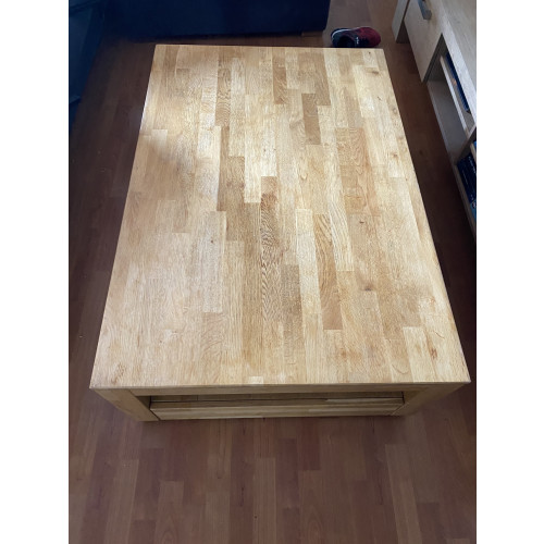 Leuke houten salontafel afbeelding 3