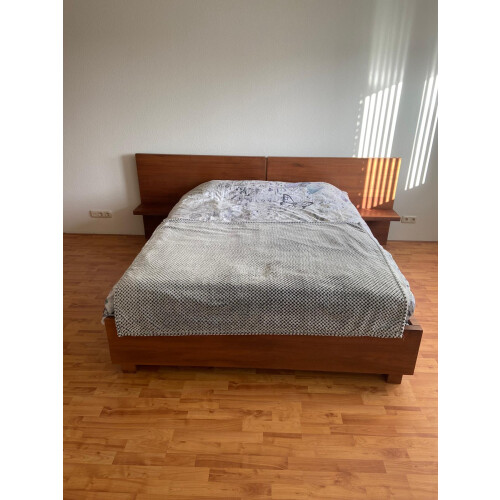 complete slaapkamer meubels bed,kast,kommode, spiegel,Auping spiralen afbeelding