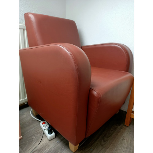bruine fauteuil afbeelding 2