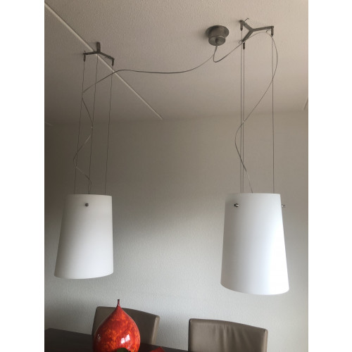 Prandina Sera S  Opaalwit  hanglamp afbeelding 2