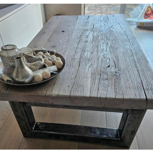 Custom made salontafel 135x77cm afbeelding