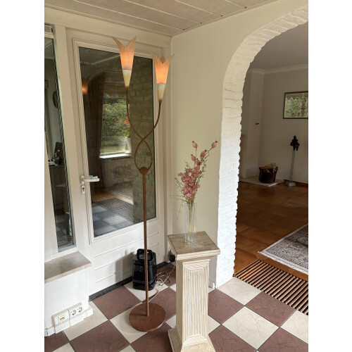 Sfeervolle lampenset – hanglamp, staande lamp en tafellamp afbeelding 2