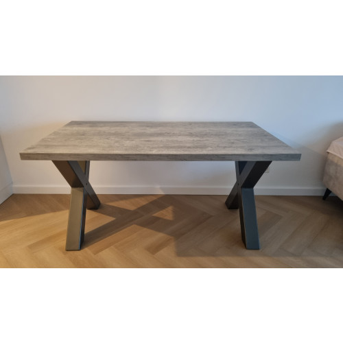 Eikenhouten tafel - 160 x 90 - 4 persoons afbeelding