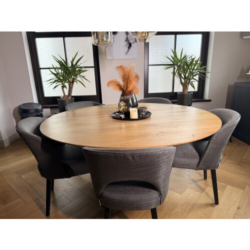 Tafel rond afbeelding