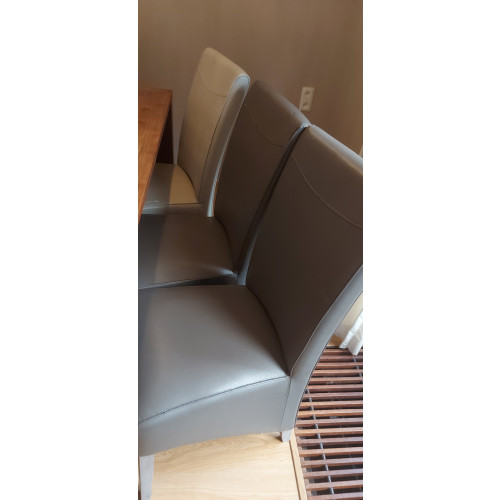 Eetkamer stoelen in 2 kleuren 6 stuks afbeelding