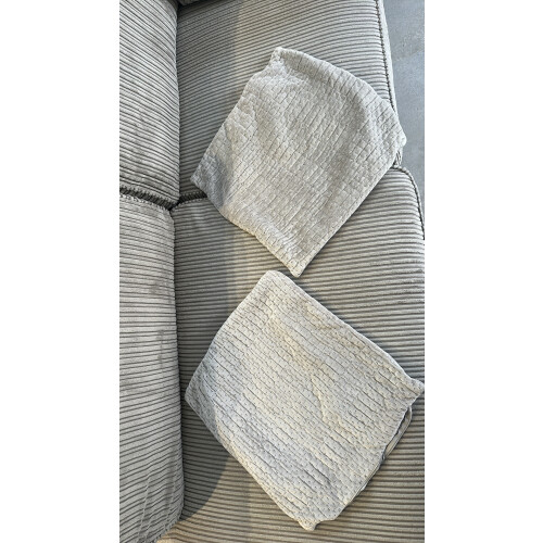 NOUS living hoekbank taupe/grijs afbeelding 2