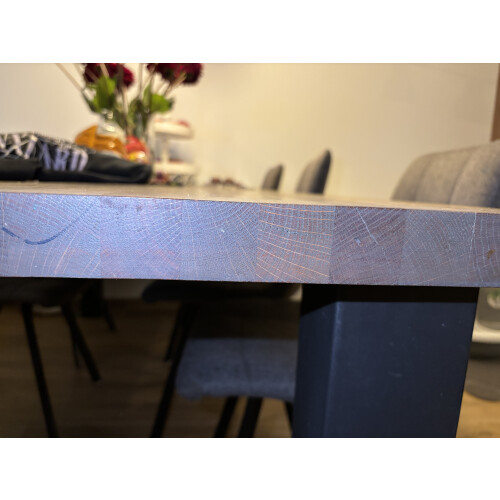Eiken eettafel afbeelding 3