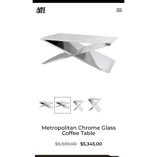 EICHHOLTZ Sidetable afbeelding 2