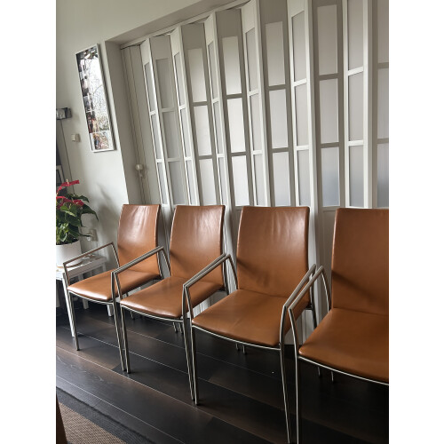 Vier eetkamerstoelen van Skovby afbeelding 2