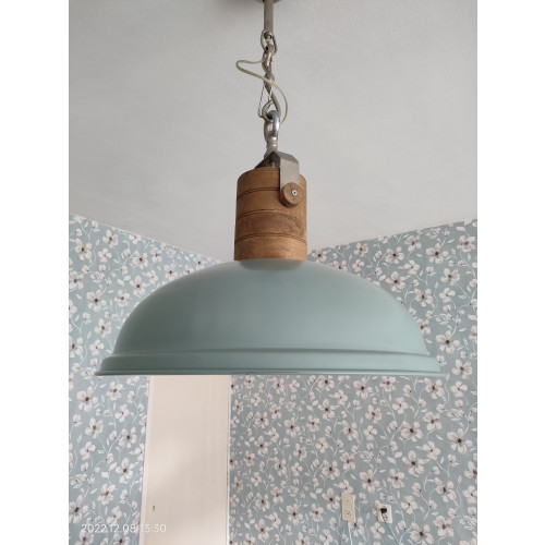 Prachtige Houten Lamp afbeelding 3