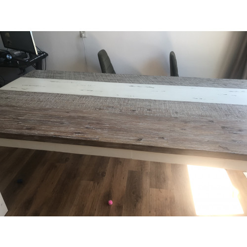 Eettafel Hout 6 Persoons afbeelding 2