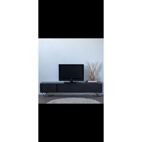 Mangohout tv meubel afbeelding 3