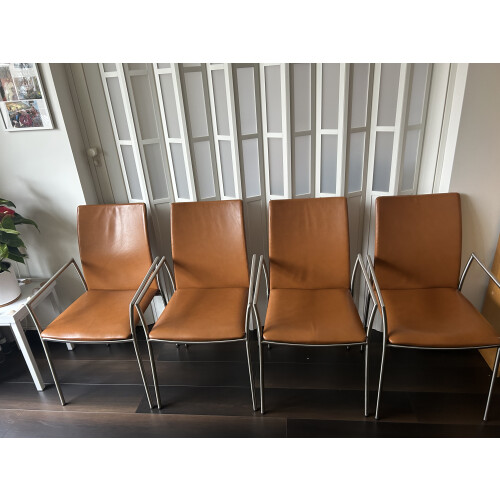 Vier eetkamerstoelen van Skovby afbeelding