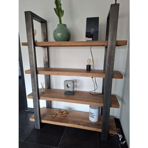 Hoogwaardige Industriële Boekenkast Eijerkamp afbeelding