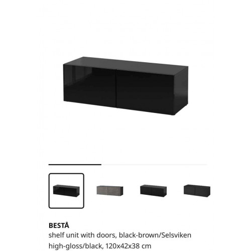 Kast - IKEA Besta Cabinet - TV bench - TV bank afbeelding