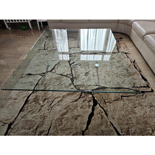 Glazen design Salontafel afbeelding
