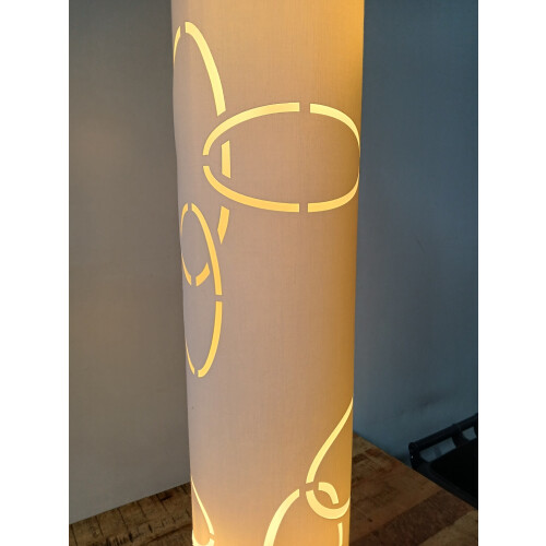 Lucide 03709/02/31 design vloerlamp, wit, diam. x H 19 x 110 cm afbeelding 2