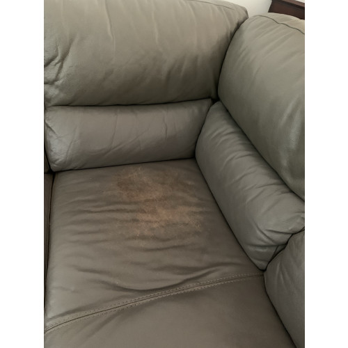 Hoekbank Leather Sofa Set afbeelding 2