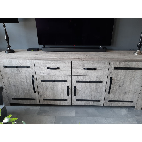 Amazing Industrieel Groot dressoir met stoere look afbeelding 3