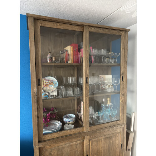 Riviera Maison vitrinekast Blue Hills Cabinet aangeboden afbeelding 2