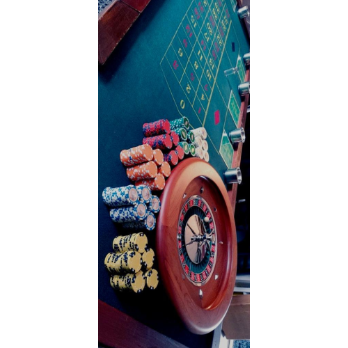 Te koop! Casino tafel Professioneel compleet Roulettetafel ! afbeelding