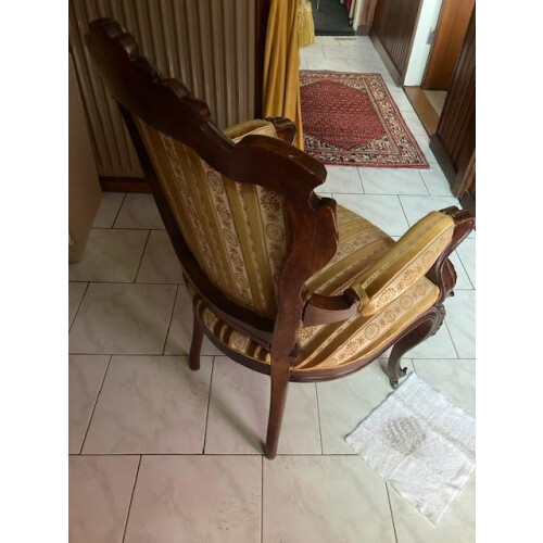 klassieke antieke Franse stoel afbeelding 2