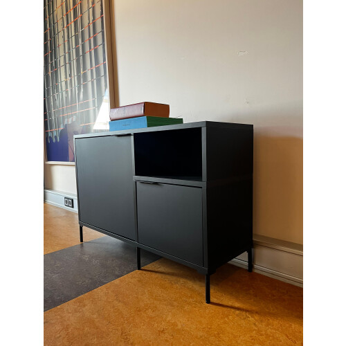 Tylko – TV Stand / Media Cabinet / – Black Minimal Design afbeelding